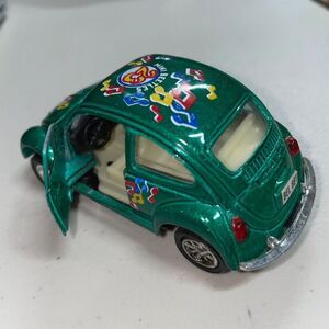 Die cast VW Beetle Bug metallic Emerald Green